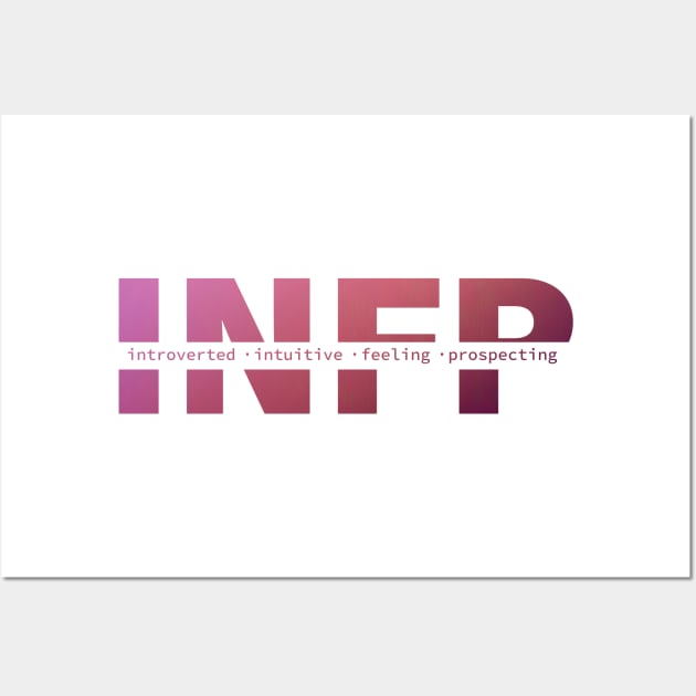 INFP Personality Wall Art by Inspirit Designs